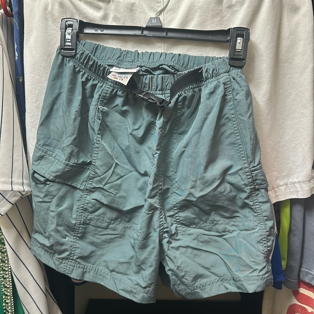 Vintage Reebok men’s shorts size medium nylon running shorts elastic waist